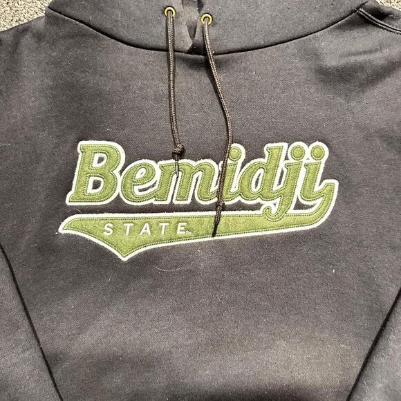 Bemidji State University Hoodie Black XL - Picture 3 of 6